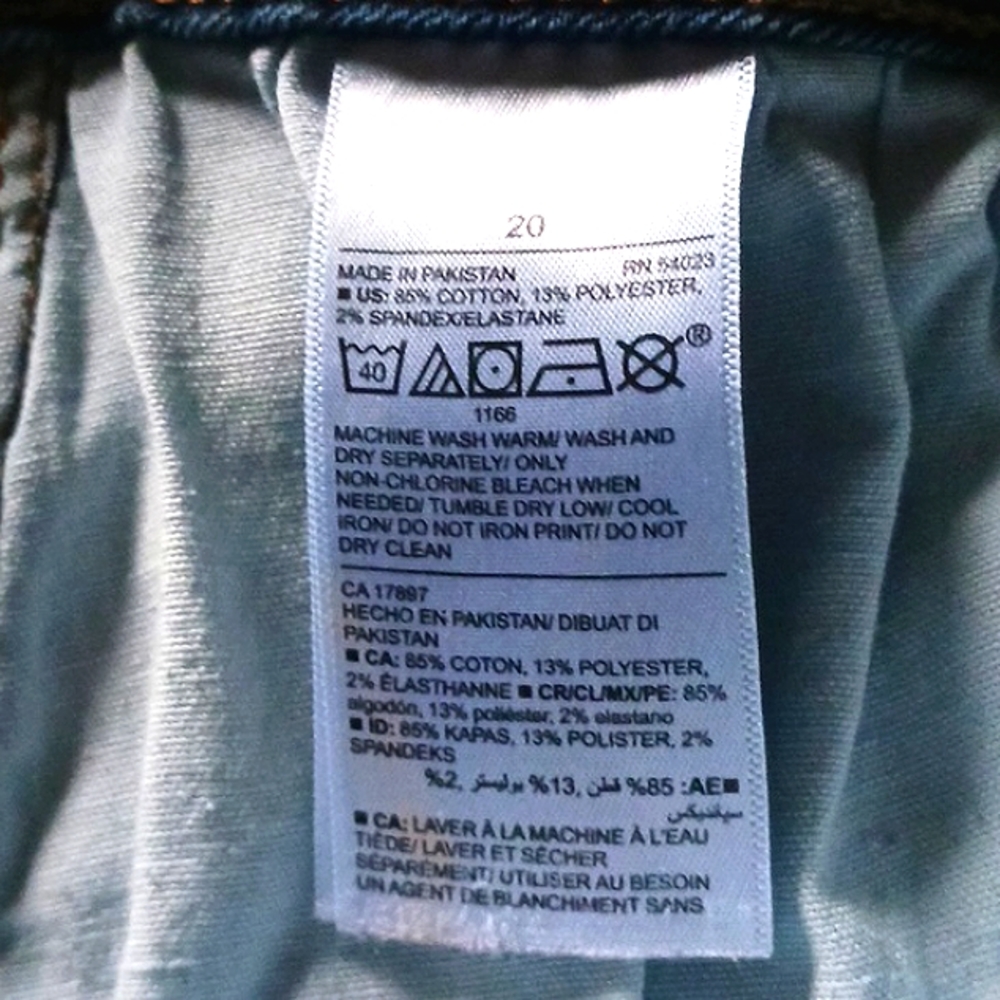 OLD Navy Rockstar Distressed Mid-Rise Super Skinny Blue Jeans Plus Size 20 - Picture 6 of 11